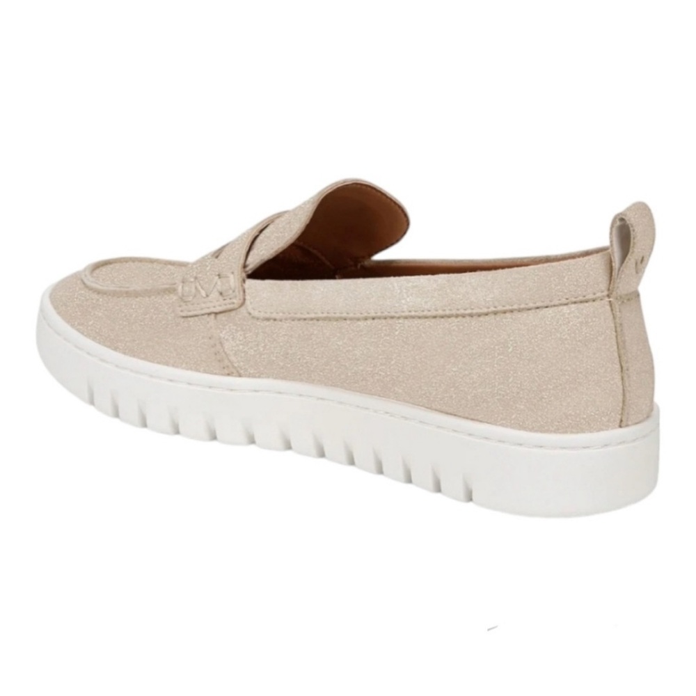 Vionic Gold Loafers with White Sole - Picture 3 of 4